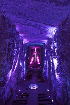  - La famosa mina de sal de Zipaquirá se quedó sin quien la explote y ahora es el turismo el que manda allí