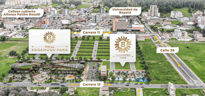 Quiénes están detrás del nuevo centro comercial en Boyacá: tendrá 51 locales, terraza y una ubicación de lujo