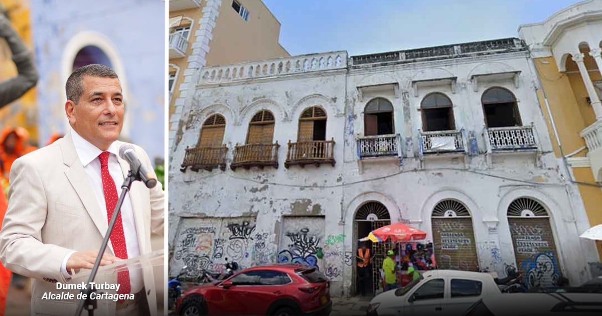 Bancolombia, Sayco, BBVA y otras 38 casas del Centro Histórico de Cartagena que sus dueños siguen sin arreglar