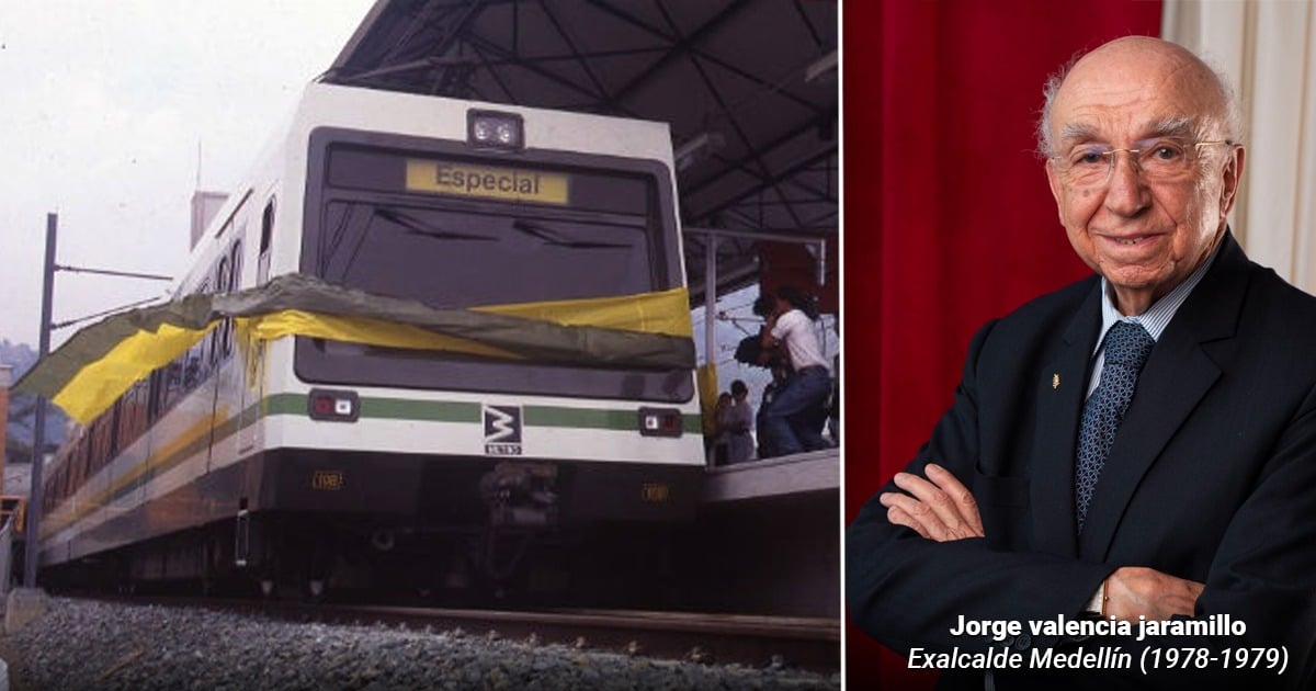 Jorge Valencia Jaramillo, el alcalde paisa que le dio forma a la idea del Metro de Medellín