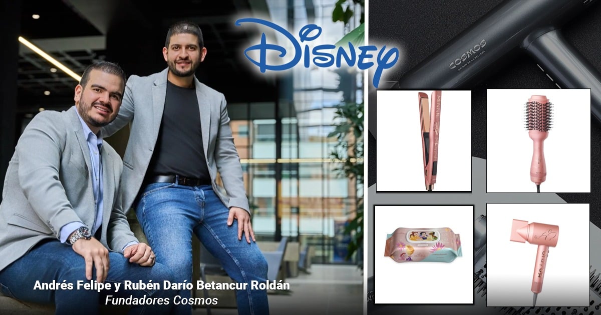 Una marca de productos eléctricos de  belleza creada por dos hermanos paisas logró una proeza con el gigante Disney