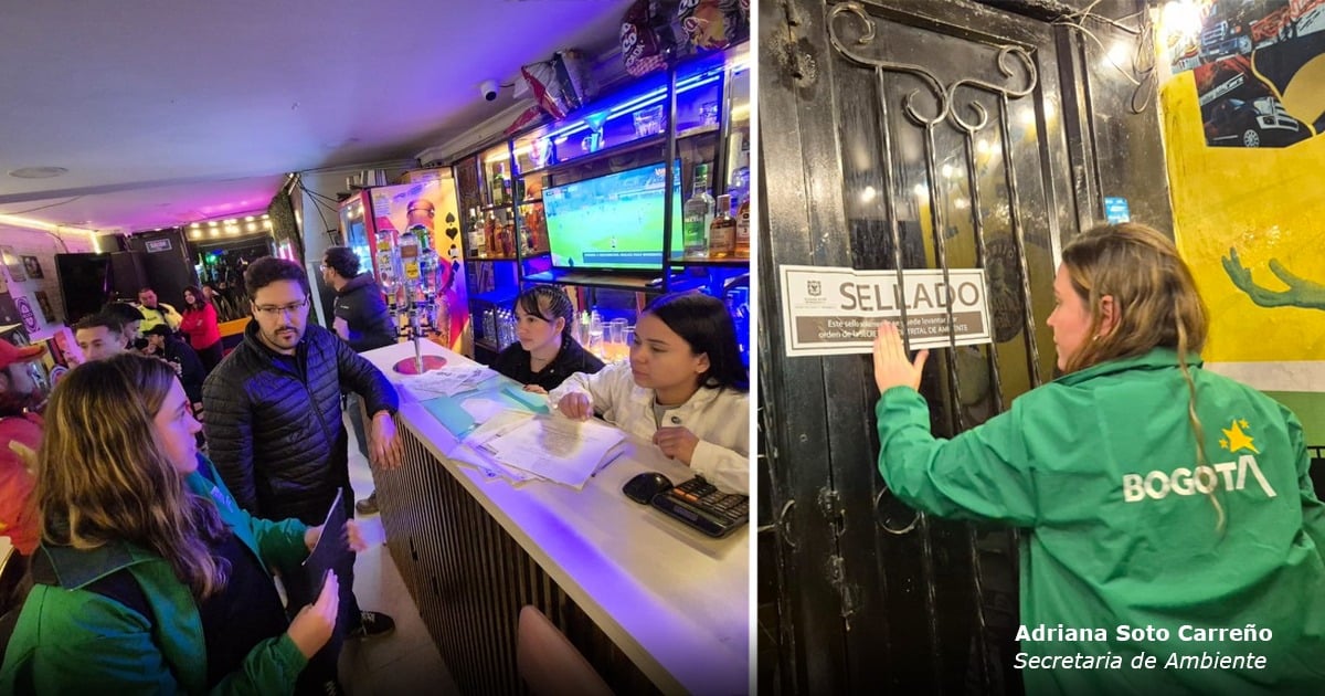El cierre del bar La Rana René en Cedritos, la advertencia de la secretaria de ambiente de Bogotá por el exceso de ruido