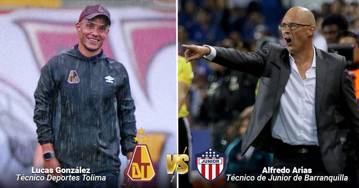 Un expizzero uruguayo y un técnico académico, los entrenadores que se dispuitan la final entre Junior y Tolima