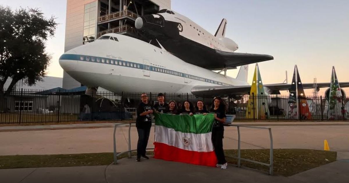 Así fue como cinco estudiantes del colegio público más antiguo de Cartago fueron a la NASA