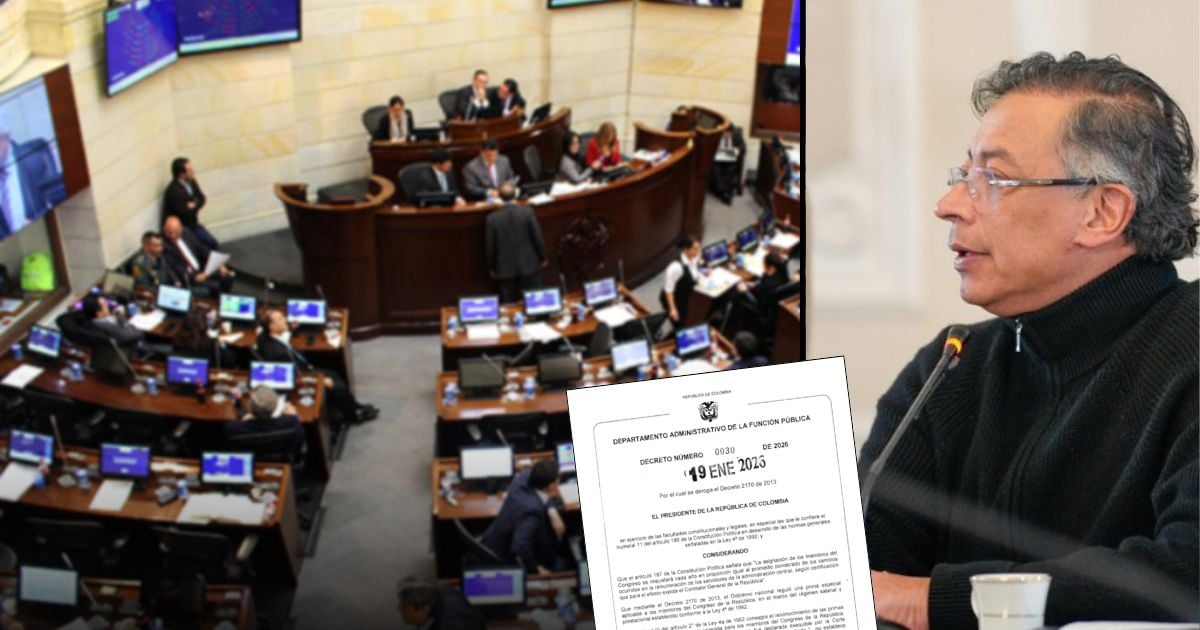 La prima de casi $17 millones que Petro le quitó a los congresistas la había otorgado por decreto Juan Manuel Santos