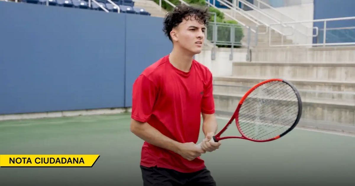 La joven promesa paisa del tenis que brilla en las canchas gringas