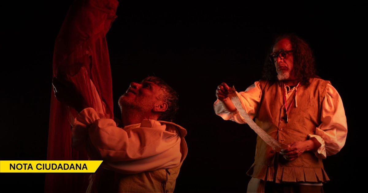 La obra de teatro que, relatando una noche del Carnaval de Pasto, muestra la historia de la violencia en Colombia