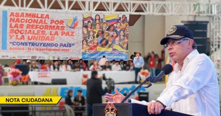  - A contrarreloj, el Gobierno Petro necesita recoger 17 mil firmas al día para salvar la Asamblea Popular