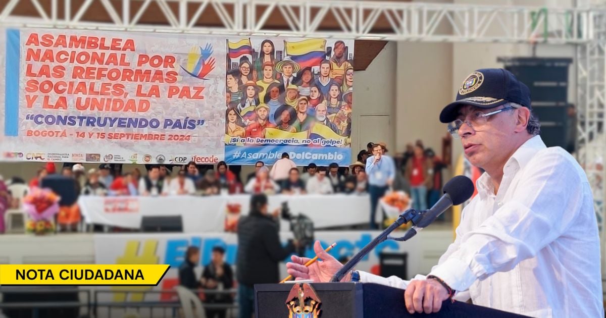 A contrarreloj, el Gobierno Petro necesita recoger 17 mil firmas al día para salvar la Asamblea Popular