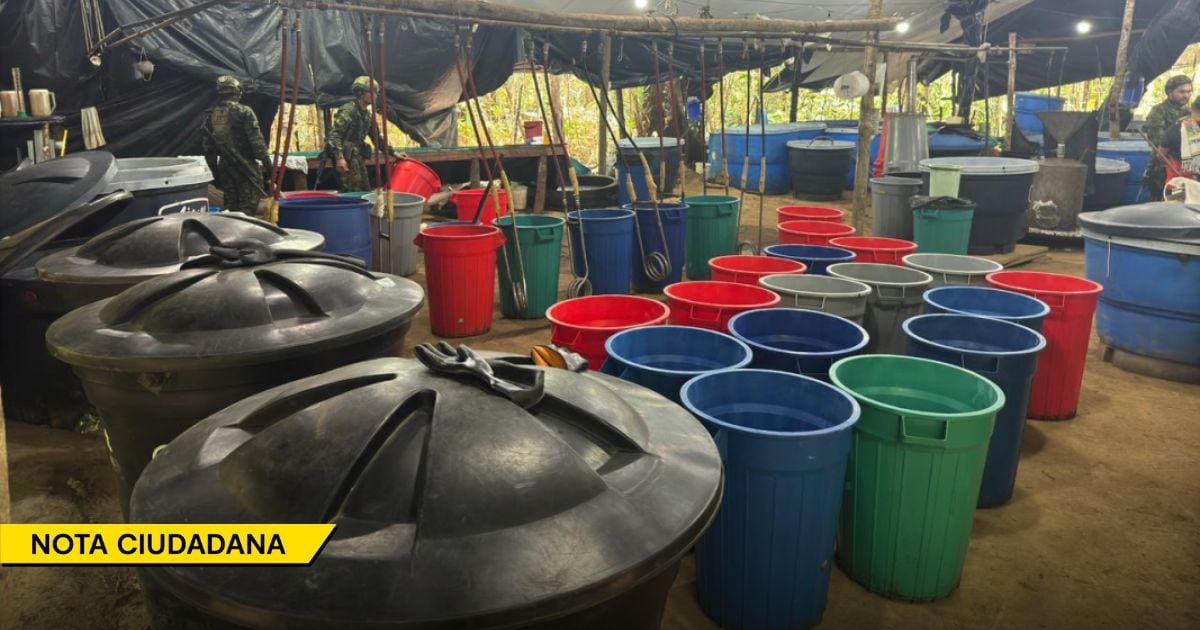 El laboratorio de cocaína que destapó la crisis de seguridad en Nariño y tensó las relaciones con Ecuador