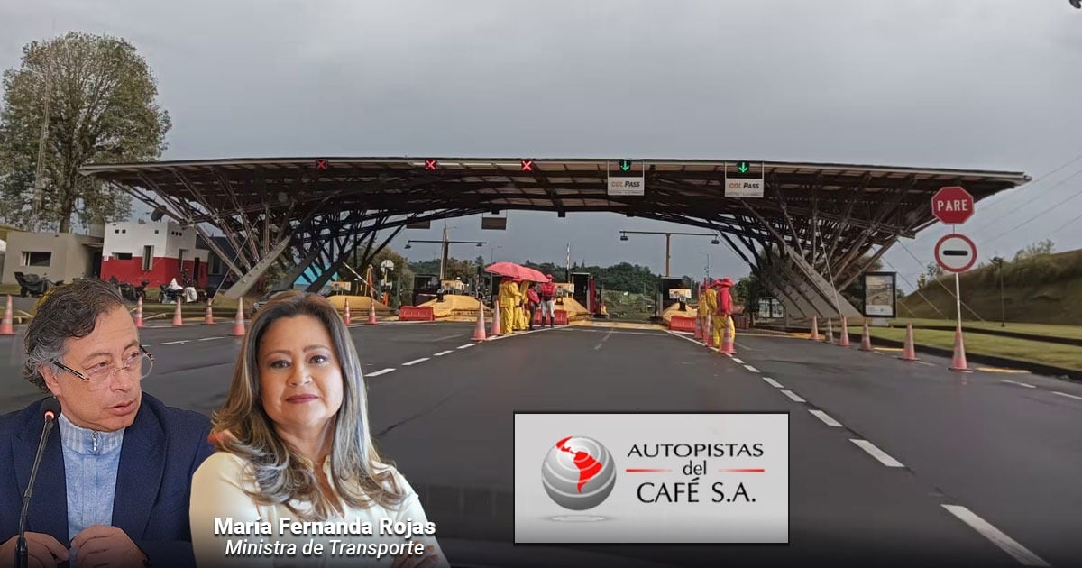 La historia de la concesión Ruta del Café que Petro quiere quitarle a sus dueños para eliminar peajes