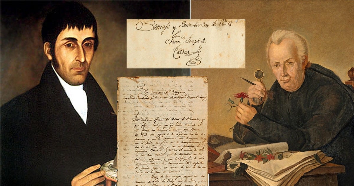 Un manuscrito del Sabio Caldas que guardaba una familia bogotana fue vendido en $36 millones. ¿Por qué pagaron tanto?