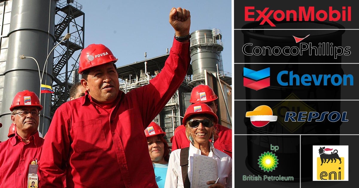 Las 10 petroleras extranjeras, tres de ellas gringas, que Hugo Chávez nacionalizó y entró a controlar