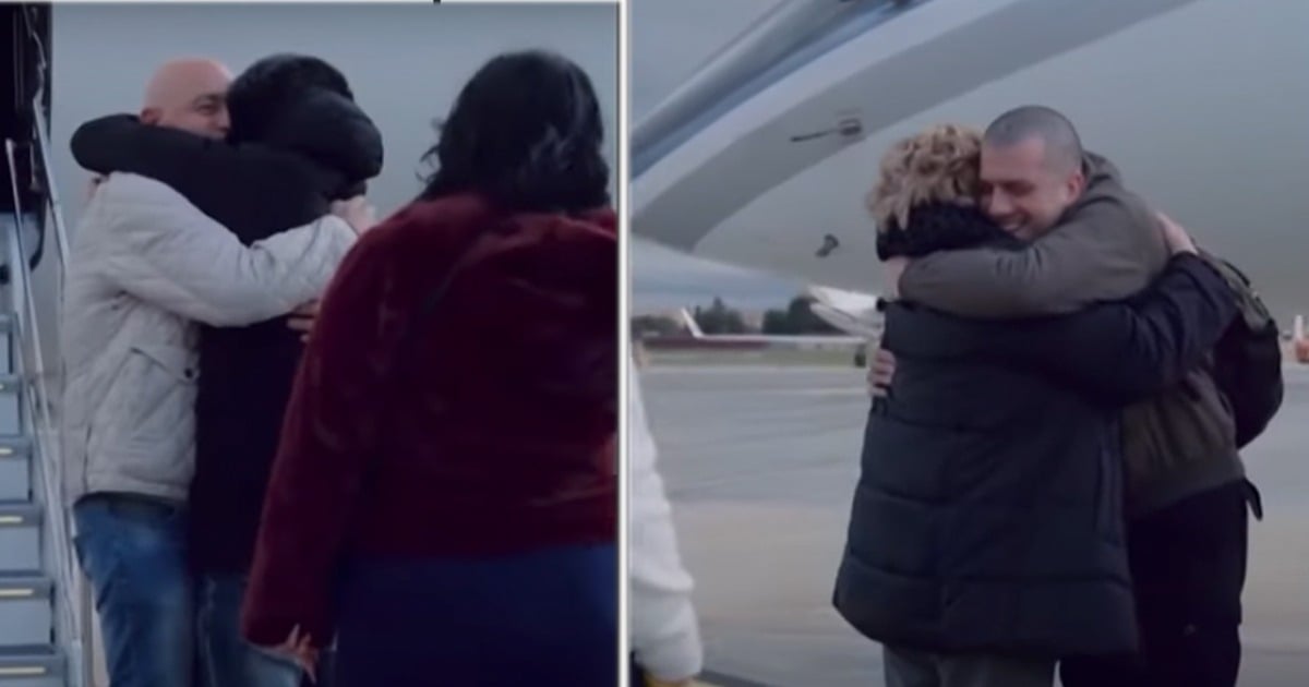 Quienes eran los italianos que liberó Delcy Rodríguez y que Giorgia Meloni mandó avión desde Roma por ellos