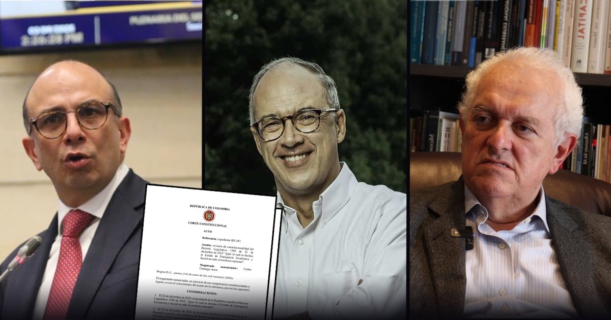 Carlos Camargo quien se estrena como magistrado con el estudio de la Emergencia Económica empezó con una jugadita   