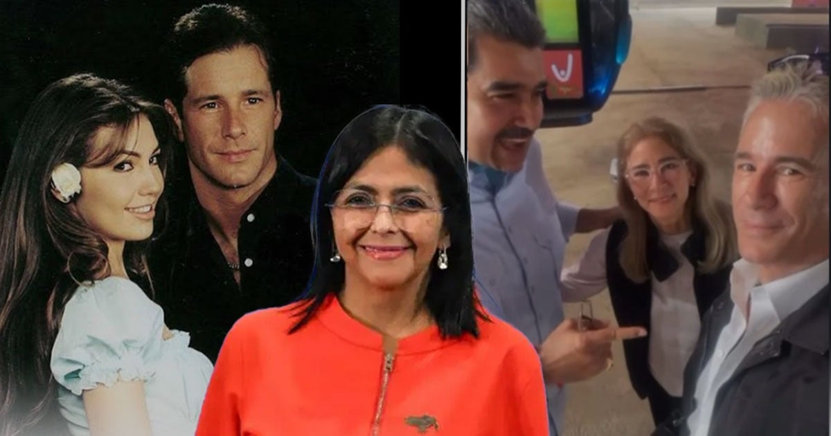 El galán de telenovelas chavista que tuvo un romance con Delcy Rodríguez, la nueva presidente de Venezuela