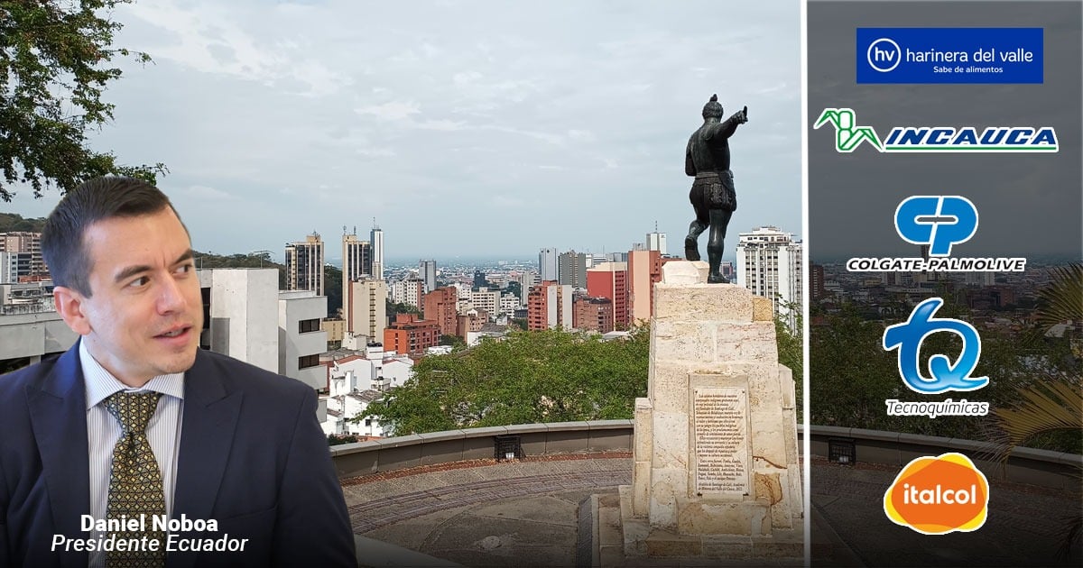 Cuáles son las empresas vallecaucanas golpeadas por el arancel que impuso el presidente ecuatoriano