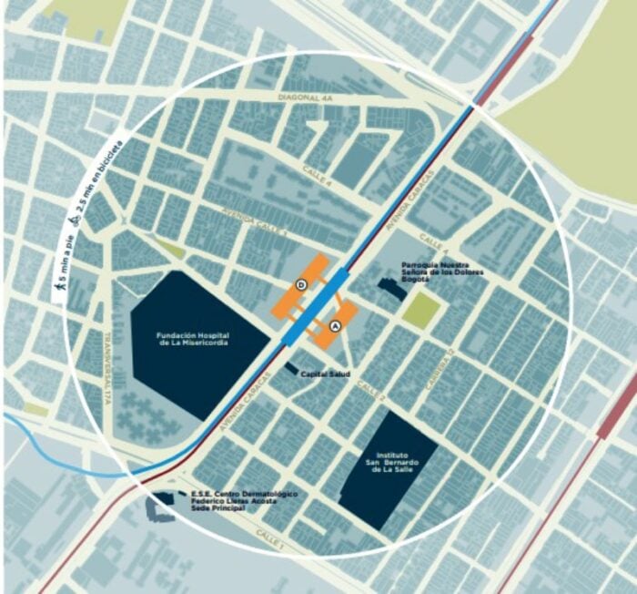 Así será la estación elevada del Metro de tres pisos que tendrá hasta un minimercado - -- Las2orillas - Así será la estación elevada del Metro de tres pisos que tendrá hasta un minimercado