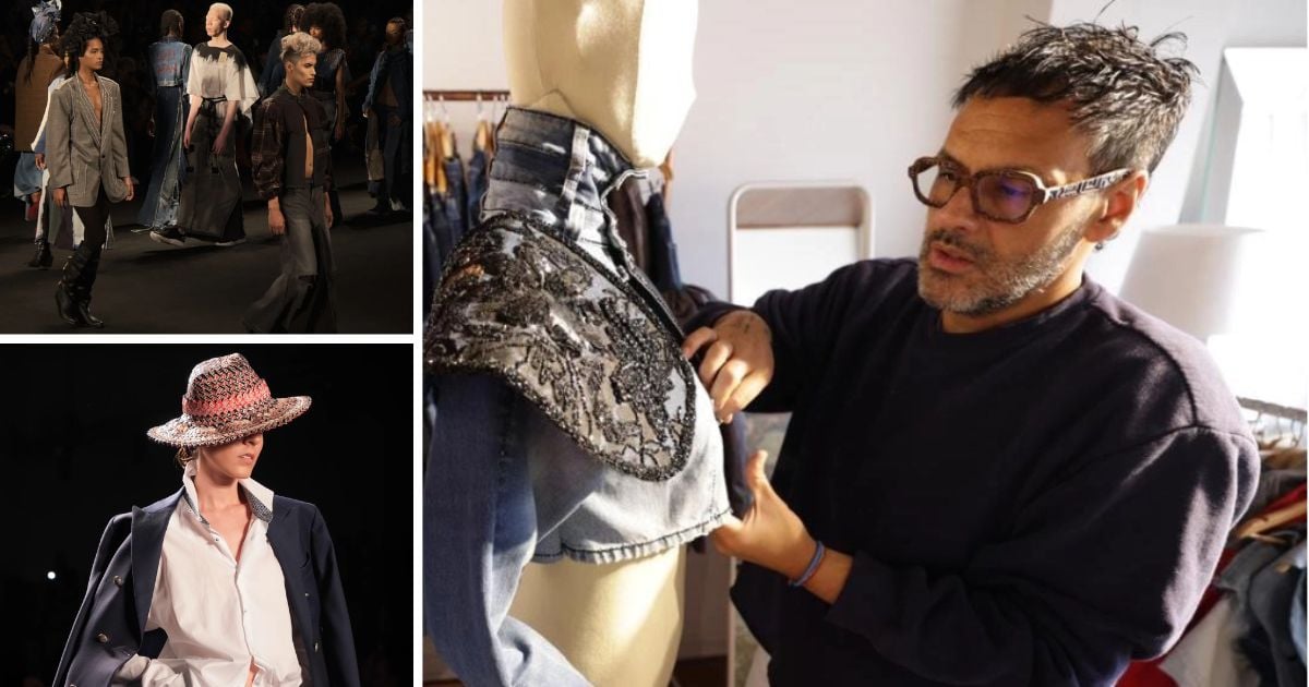 El diseñador colombiano que hizo del reciclaje textil una obra que se exhibe en pasarelas