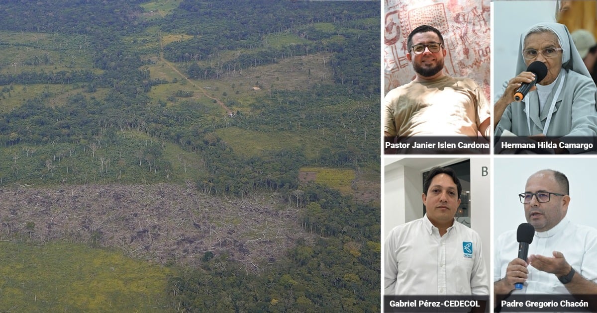 La pelea contra la deforestación de la Amazonía logró juntar sacerdotes católicos, pastores cristianos y protestantes