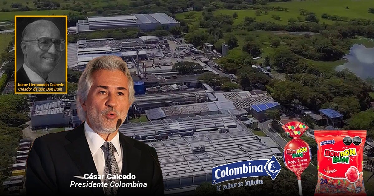 El poderoso azucarero que tuvo la idea hace 56 años que le dio vida a la golosina más famosa de Colombia: Bon Bon Bum