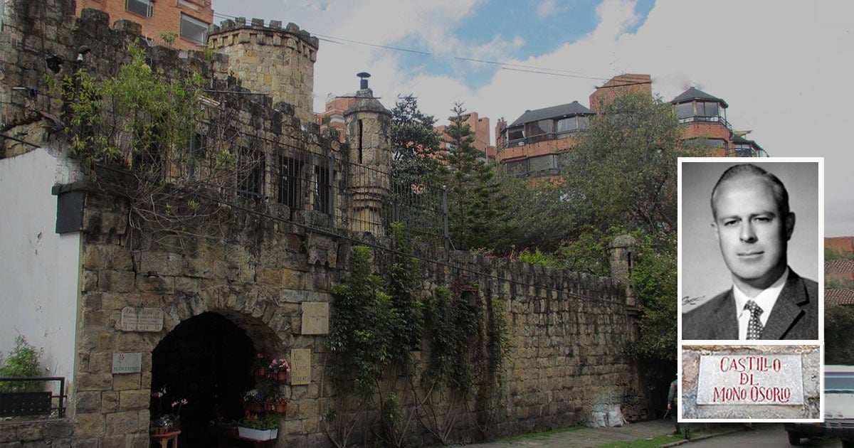 La réplica de un castillo medieval que levantó un odontólogo en el barrio residencial más caro de Bogotá