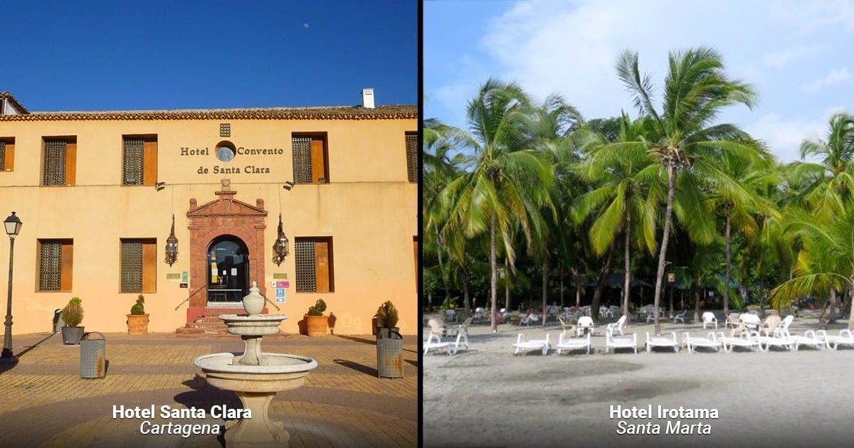 Por qué el Santa Clara en Cartagena y el Irotama en las playas de Santa Marta son los hoteles más apetecidos de Colombia