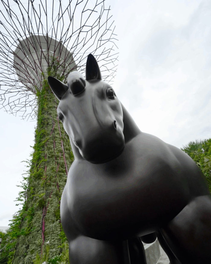 Una gira monumental de esculturas y pinturas de Fernando Botero inició en Singapur - -- Las2orillas - Una gira monumental de esculturas y pinturas de Fernando Botero inició en Singapur