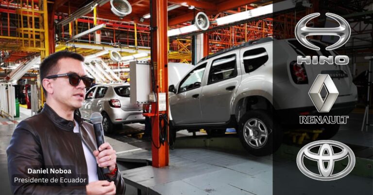  - El reto de los presidentes en Colombia de Renault y Toyota para que no se le bajen sus ventas a Ecuador