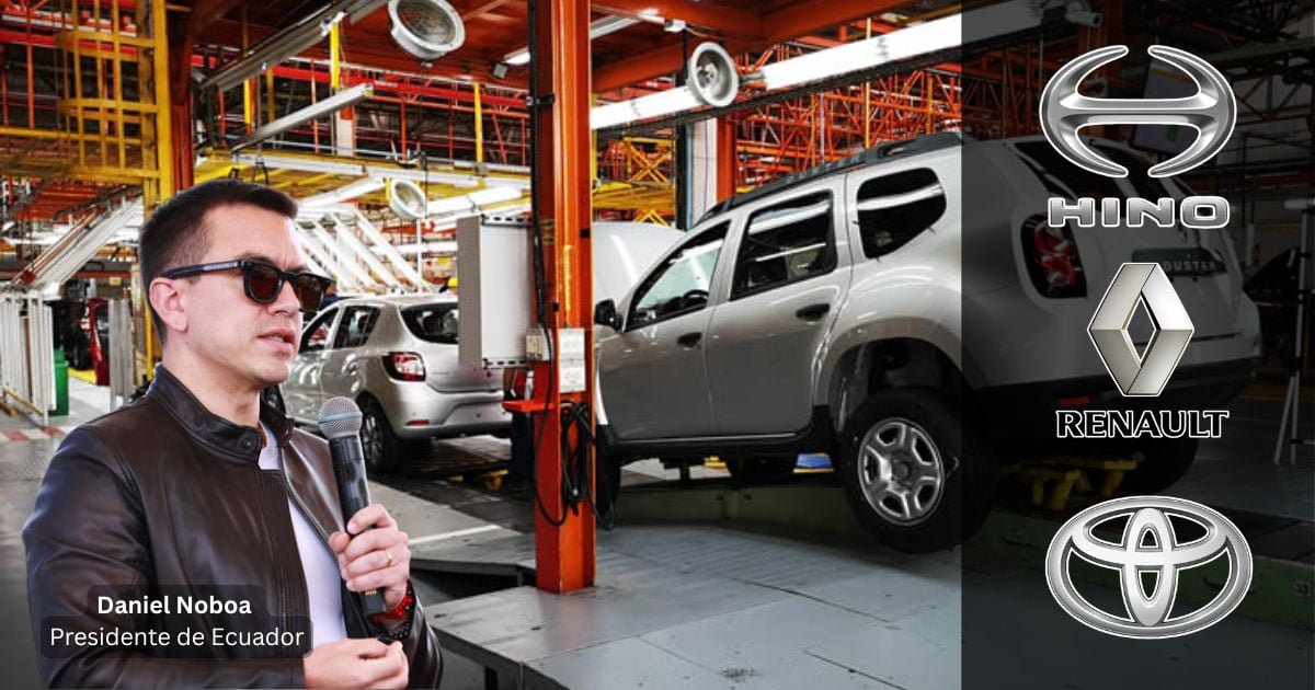 El reto de los presidentes en Colombia de Renault y Toyota para que no se le bajen sus ventas a Ecuador
