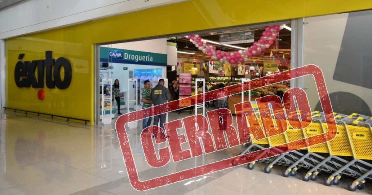 Golpe a la marca Éxito: la Secretaría de Salud ordenó el cierre de uno de sus almacenes en Bogotá