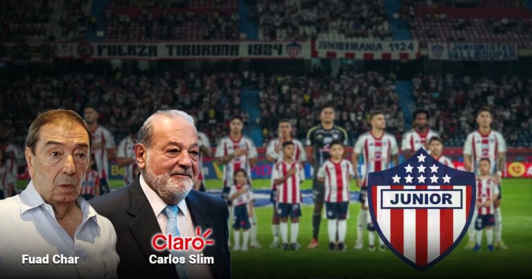  - Con un millonario matrimonio Fuad Char y Carlos Slim quieren poner a volar al Junior y a Claro