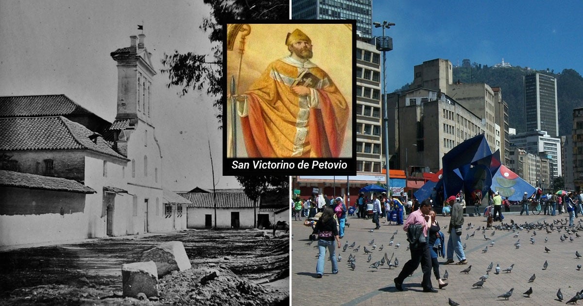 San Victorino, la antigua iglesia que tumbaron para abrirle paso a un caótico centro de comercio en Bogotá