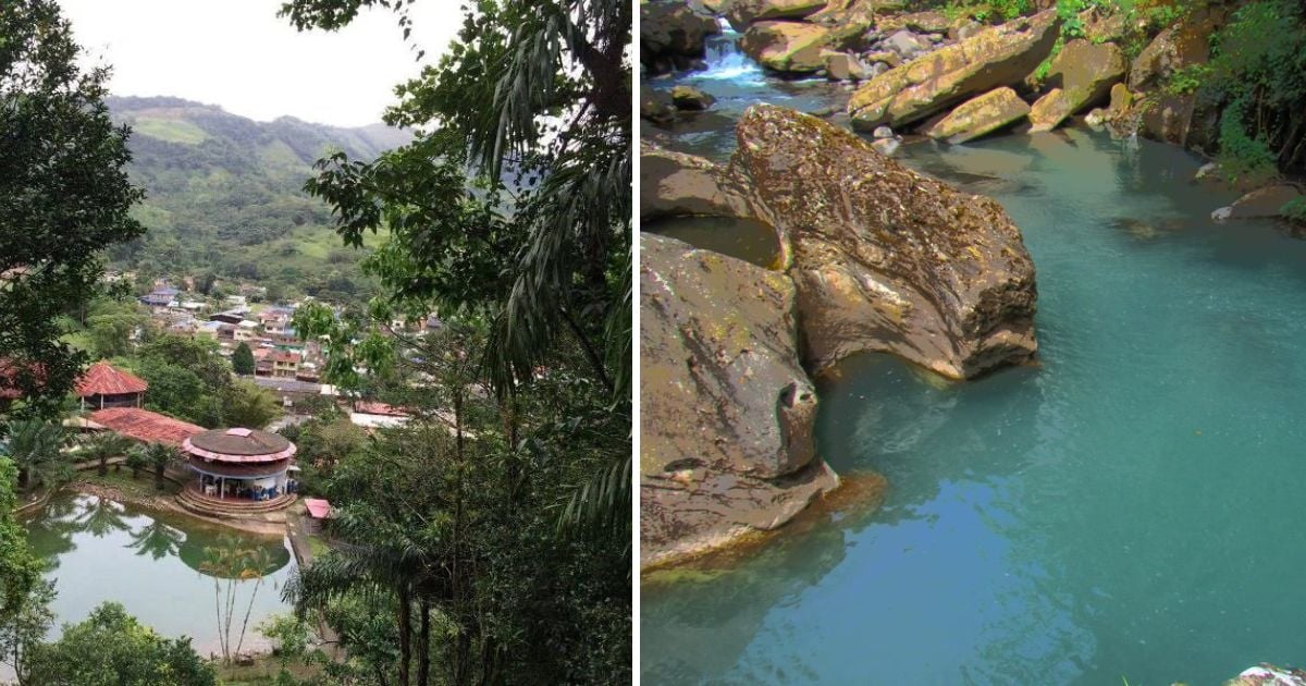Cómo llegar al magico pozo de colores  en Boyacá, una joya sacada de un cuento de hadas