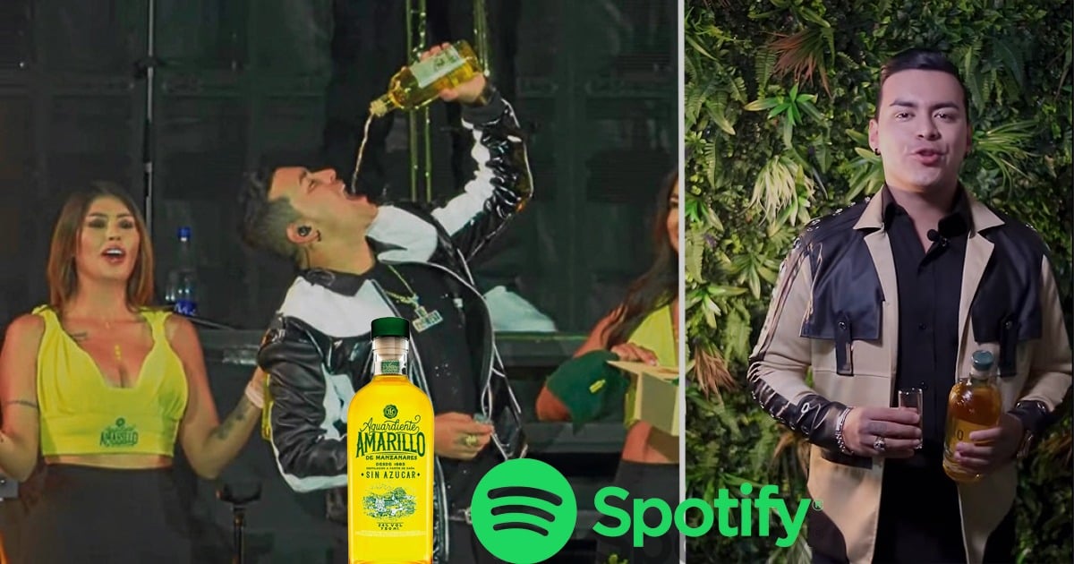 Tras su muerte, Yeison Jiménez entra al top global de Spotify y dispara el consumo de Aguardiente Amarillo