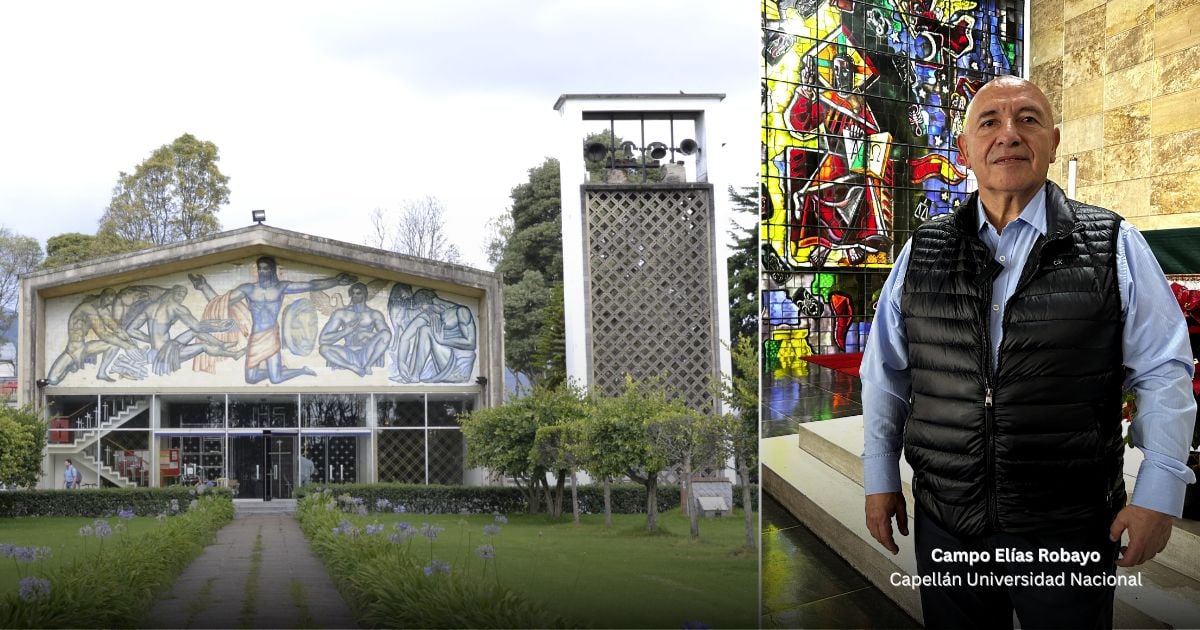  - El capellán de la Nacional que prepara la capilla donde reposarán los restos del cura guerrillero Camilo Torres