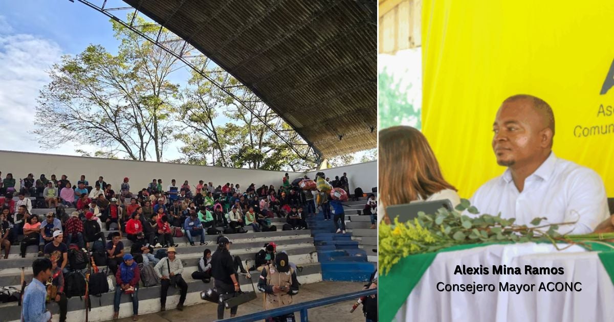  - El abogado que lidera a los 750 indígenas que madrugaron a llegar al campus de la Universidad Nacional