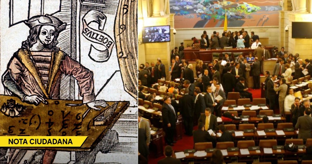  - Esta es la relación que guarda la gramática y las matemáticas medievales con la crisis política de Colombia