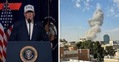 "Irán nunca tendrá un arma nuclear": Trump justifica el ataque conjunto contra Teherán