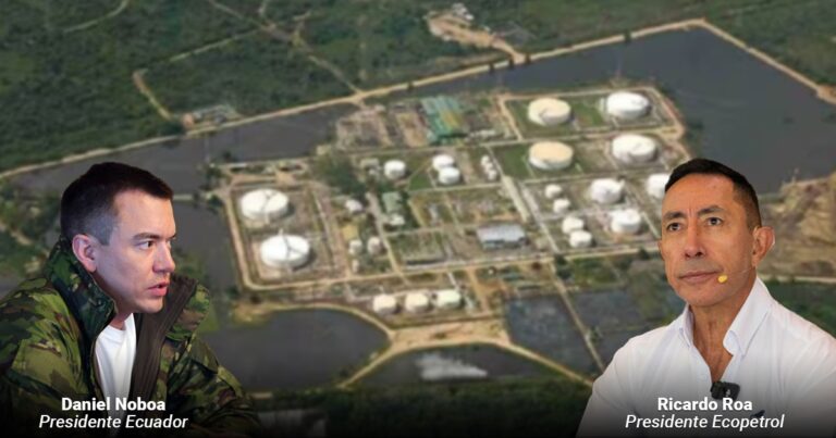  - Coveñas, la alternativa de Ricardo Roa para hacerle el quite a los duros aranceles de Noboa al transporte de Petróleo