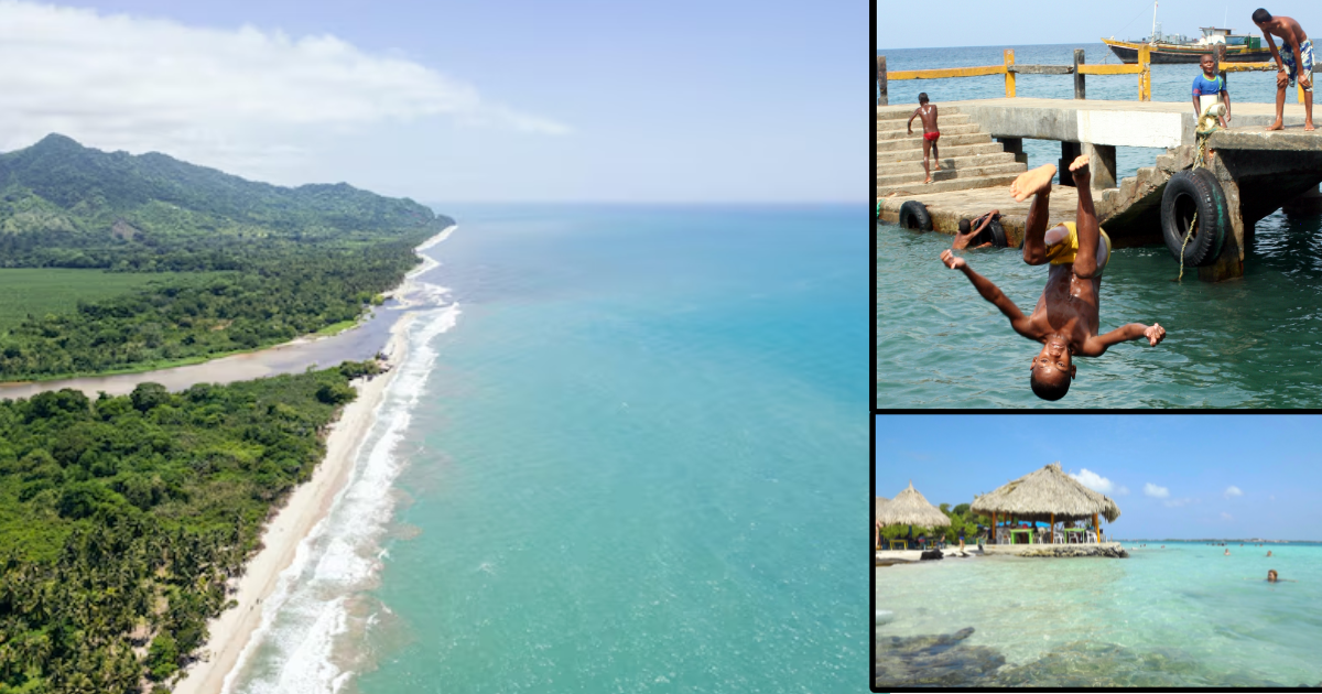 Cinco sitios en el Caribe