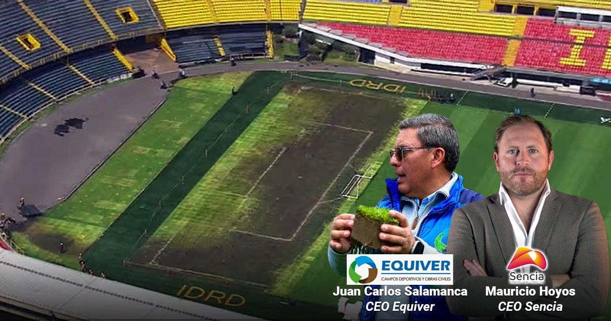 La empresa belga que remodeló el estadio del Real Madrid y que Sarmiento Angulo contrató, no pudo con El Campín