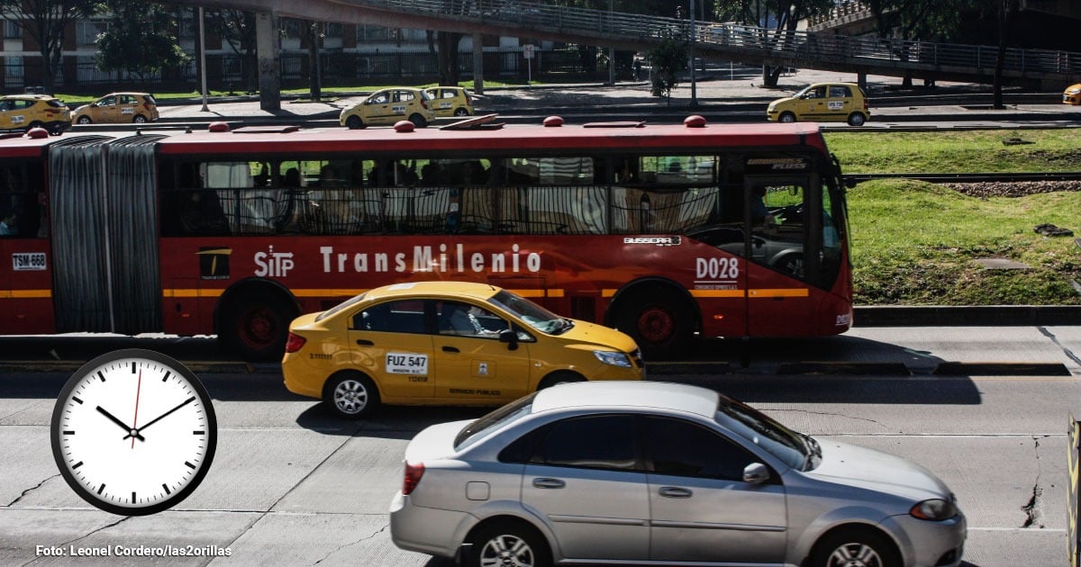 Las únicas ocho horas en las que podrá moverse en su vehículo durante el Día sin carro y moto en Bogotá