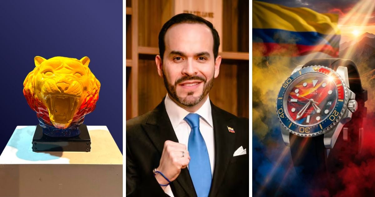 El negociazo que montó Abelardo de la Espriella con su campaña: relojes costosos y esculturas de millones