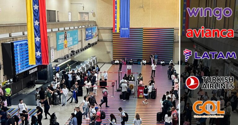  - Tres aerolíneas colombianas junto a 5 del mundo regresan con sus vuelos a Venezuela