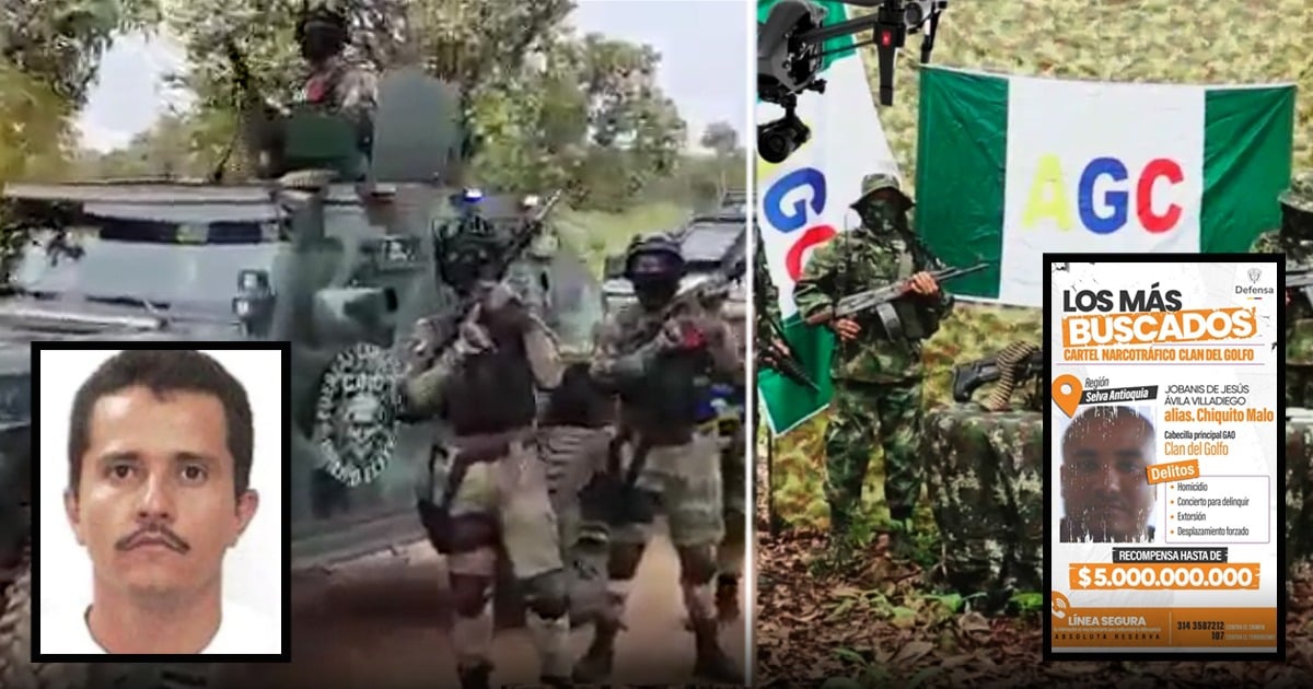  - Los negocios de El Mencho con el Clan del Golfo para sacar toneladas de coca de las selvas colombianas