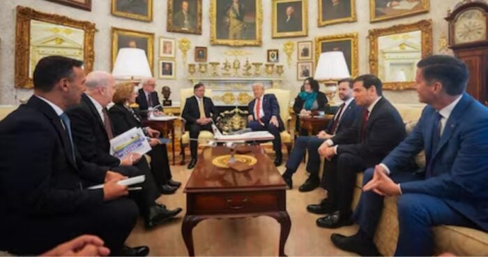  - Crónica del encuentro entre Trump y Petro, quien por primera vez en casi 4 años llegó antes de la hora a una cita