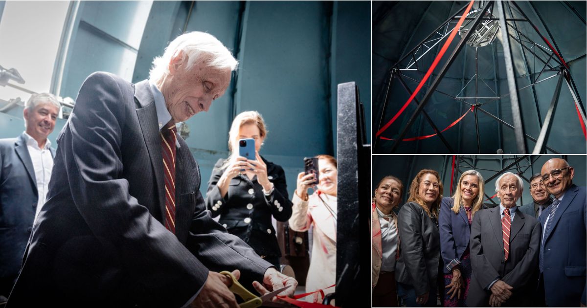  - La travesía del gigante telescopio que Rodolfo Llinás le regaló al histórico Observatorio de la Universidad Nacional