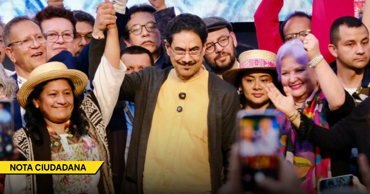  - Iván Cepeda presentó a Aída Quilcué como su fórmula vicepresidencial y dio un una muestra de resistencia indígena