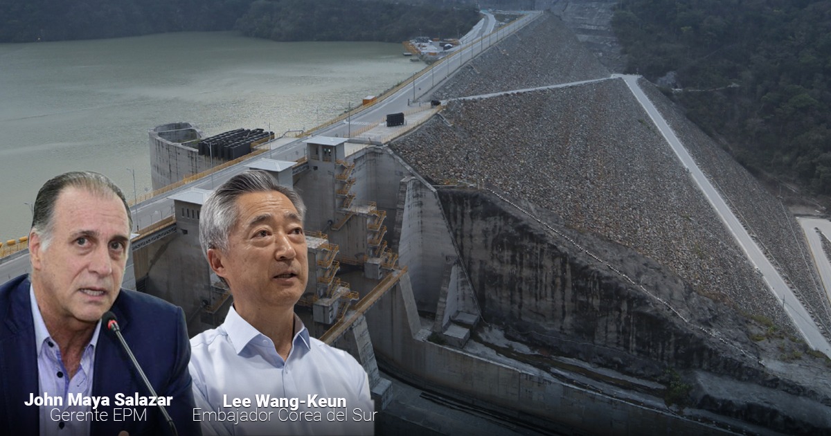  - Son Coreanos quienes se ocuparan de limpiar el río Cauca en la represa que alimenta a Hidroituango